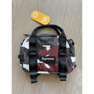 Supreme Mini Duffle Bag Cordura Water Resistant SS26 ❤️✅ Brand New Red Camo